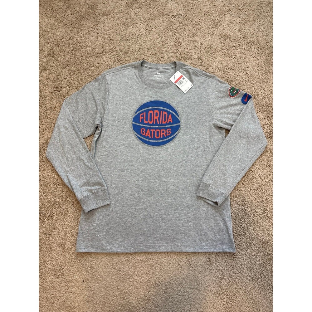 Florida Gators Basketball Men’s Long Sleeve NWT Nike Tee Size Large